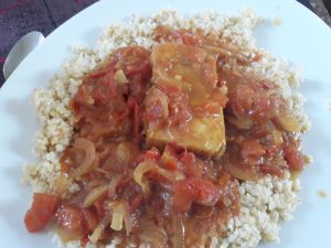 Recette Mijoté de cabillaud au curry