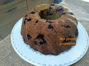 Recette Bundt cake vegan mûres myrtille coco