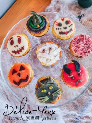 Recette Cupcakes d'Halloween à la pâte à tartiner