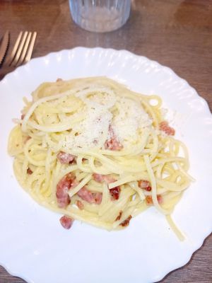 Recette Spaghetti carbonara