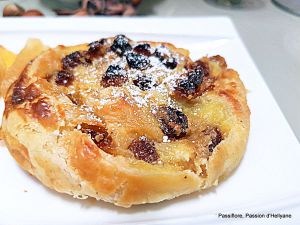 Recette Pains au raisins / gingembre  fait maison