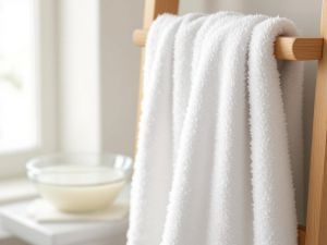 Recette Redonner de l’absorption aux serviettes de bain grâce à un rinçage au vinaigre blanc