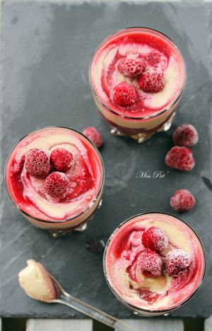 Recette Verrine à la crème d'amandes et aux fruits {vegan}