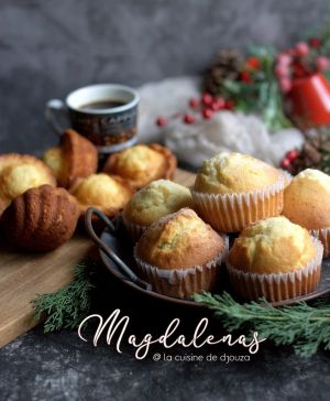 Recette Magdalenas, Madeleines Espagnoles