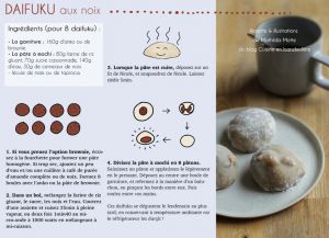 Recette Daifuku mochi aux noix