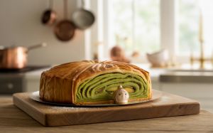 Recette Galette des rois à la pistache : Qui osera la déguster ?