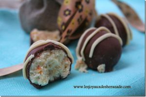 Recette Truffes au chocolat blanc