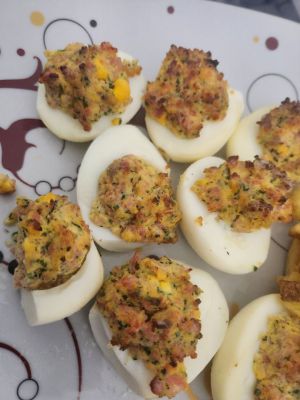 Recette Oeufs farcis de mon enfance