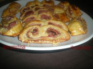 Recette Palmier jambon/fromage