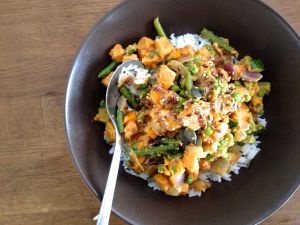 Recette Curry de légumes thaï #vegan