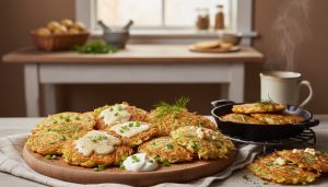 Recette Galettes de pommes de terre croustillantes en 10 minutes : la recette légère et rapide qui ravira toute la famille