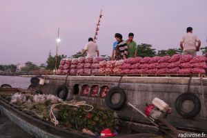Recette Marché flottant de Can Tho dans le delta Mékong au Vietnam