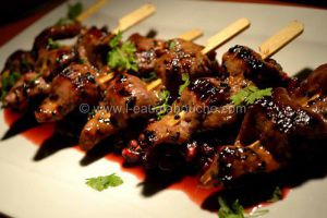 Recette Yakitori D'Aiguillette De Canard Et Salade De Grenade