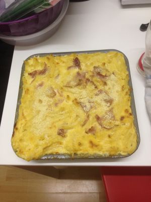 Recette Mac & Cheese jambon