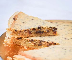 Recette Galette cookie : une galette des rois surmontée d'un délicieux cookie !