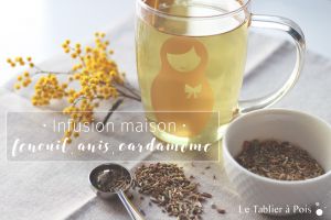 Recette Infusion maison fenouil, anis, cardamome