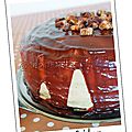 Recette Entremet chocolat et caramel au beurre salé