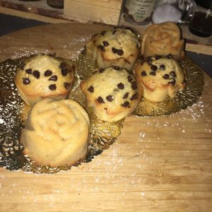 Recette Muffins au chocolat blanc fève tonka et pépites de chocolat