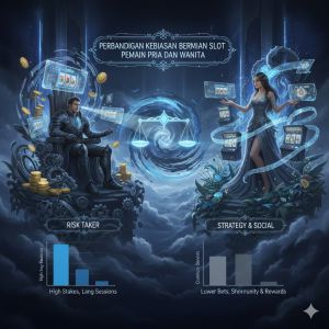Recette Perbandingan Kebiasaan Bermain Slot Pemain Pria dan Wanita