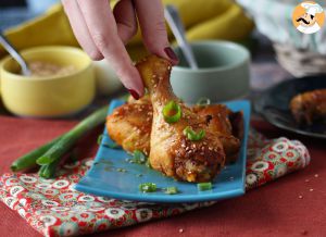 Recette Pilons de poulet avec une marinade à la japonaise