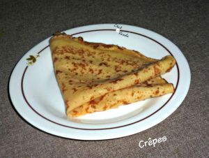 Recette Crêpes