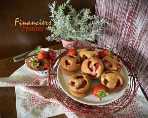 Recette Financiers aux fraises fraîches : un délice sucré à partager