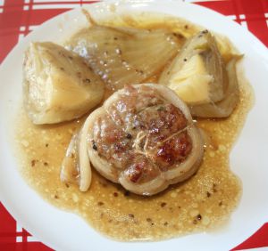 Recette Paupiettes de veau, fenouil, Pastis, anis vert