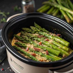 Recette Slow Cooker Asparagus – Tender Not Mushy Method