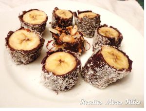 Recette Chocolat : Makis bananes chocolat