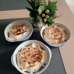 Recette Coupelles ou verrines speculos citron meringuée