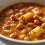 Recette Potato and Bean Soup