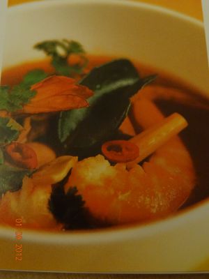 Recette Soupe de crevettes thaïlandaise