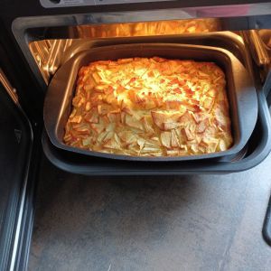 Recette Clafouti aux pommes au COMBI NINJA