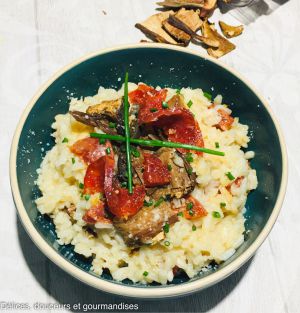 Recette Risotto cèpes & chorizo