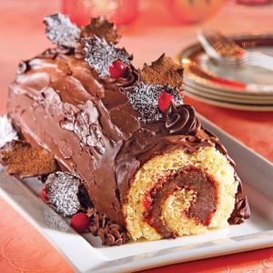 Recette Épatez vos Invités avec une Bûche de Noël Express : Recette Facile et Délicieuse en 15 Minutes !