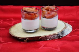 Recette Panna cotta à la vanille et coings caramélisés