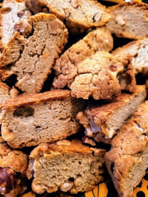 Recette Cantucci au parmesan, noisettes, farine complète d’épeautre