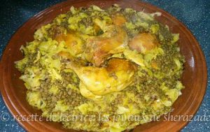 Recette Rfissa au poulet marocaine