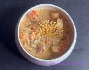 Recette Scampis, sauce entre Sambre et Meuse