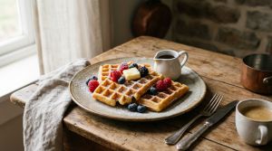 Recette Gaufres légères et express : la recette simple et rapide à maîtriser