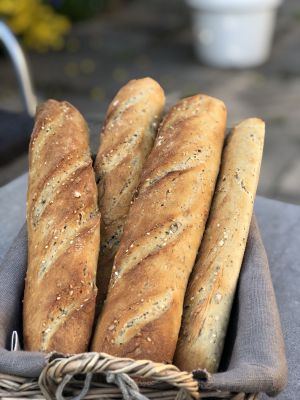 Recette Baguettes aux céréales