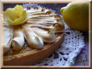 Recette Tarte au citron