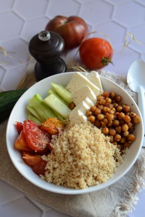Recette Bowl cru cuit #végétarien