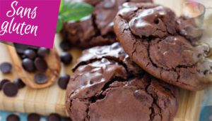 Recette Sans Gluten : sablés au chocolat