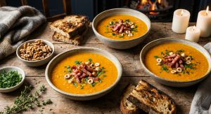 Recette Découvrez la recette réconfortante du potage Brighton au lard fumé, une soupe qui réchauffe l’âme