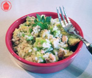 Recette Salade de riz, thon et avocat