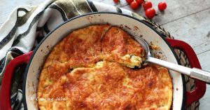 Recette Clafoutis aux tomates cerises et épinards