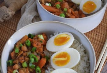 Recette Curry de patate douce au miso