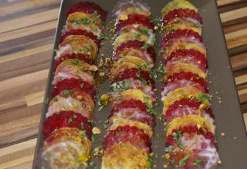 Recette Carpaccio de betteraves