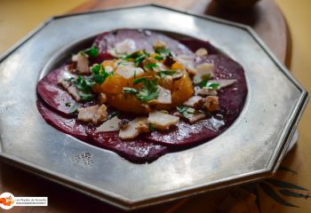 Recette Carpaccio de betterave à l’abondance